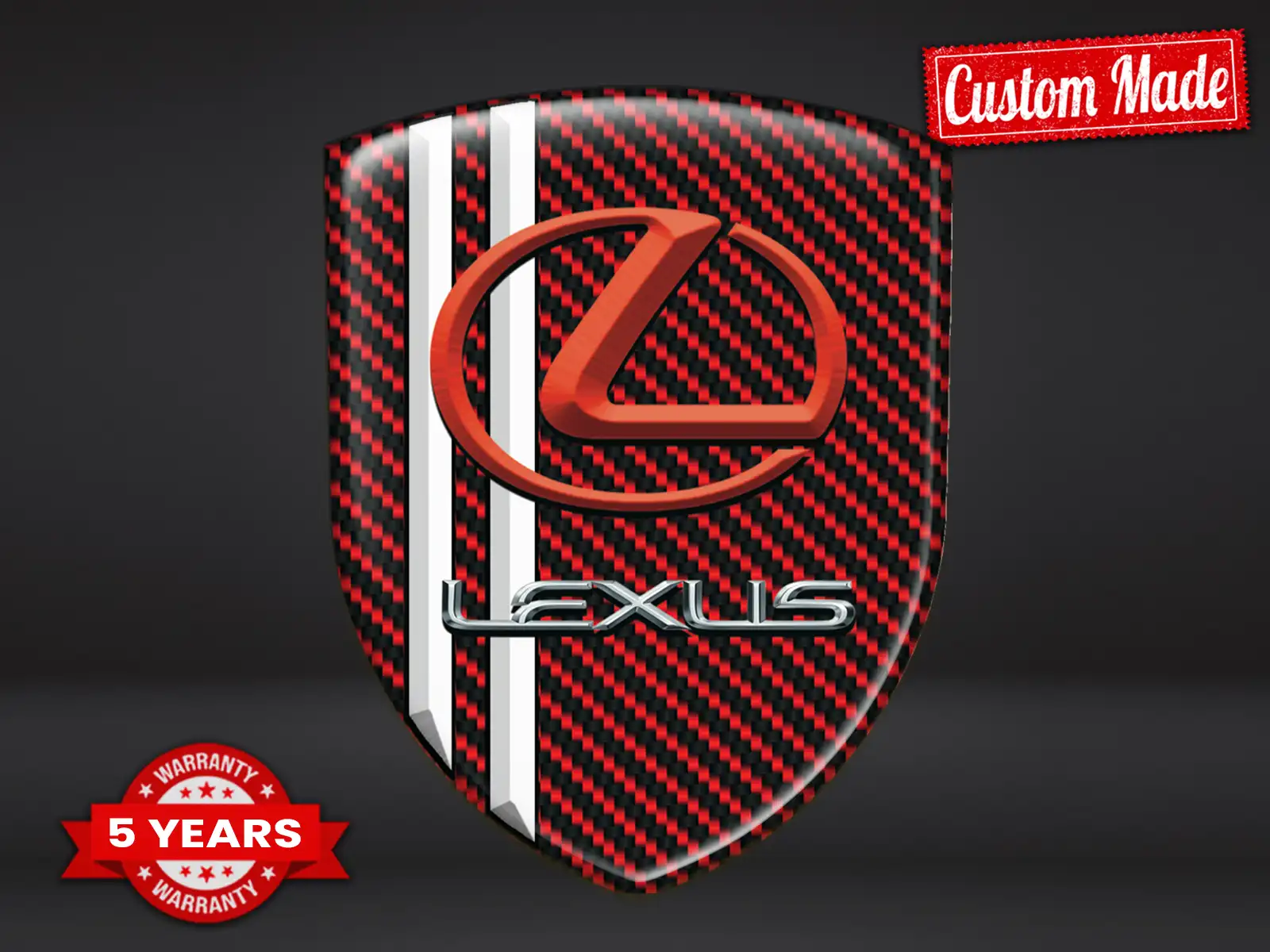 Lexus Pegatinas Vehículo Durables Alta Calidad Profesional